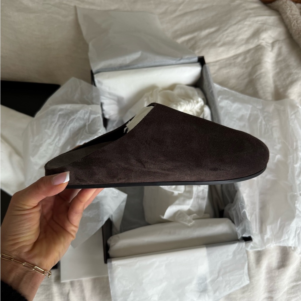 NWT The Row Hudson - Dark Brown Suede - Picture 7 of 9